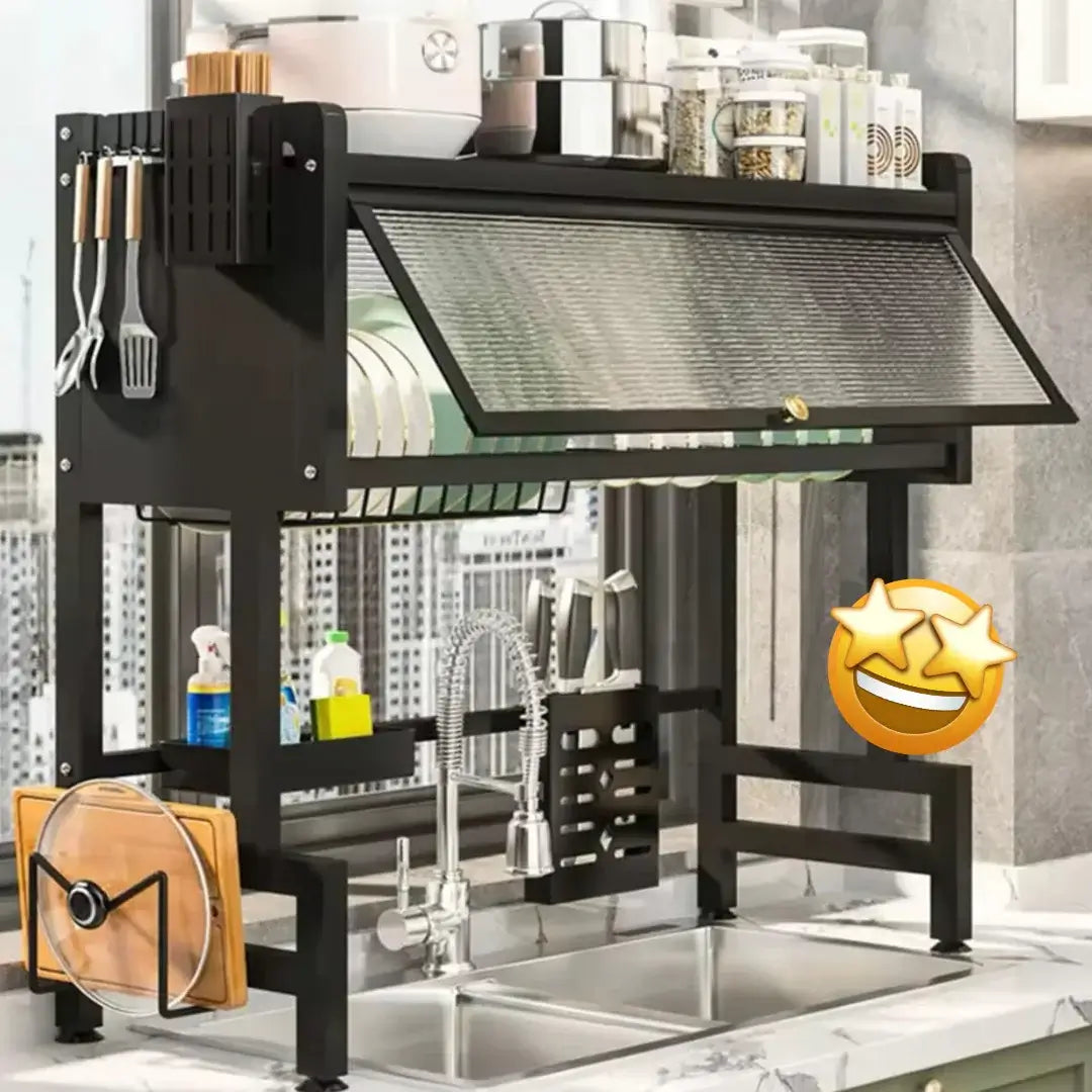 KitchenMax™ | Escurridor Premium Multifuncional + REGALO + ENVIO GRATIS