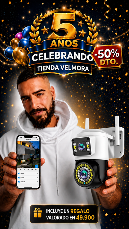 Militar Guard: Cámara de Seguridad - 2 en 1 + Regalo🎁 50% OFF