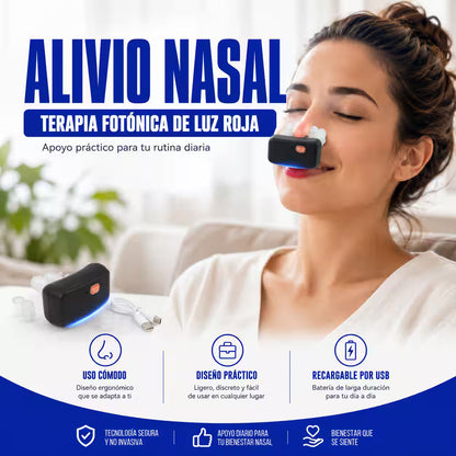 LumiNasal M-06 | Dispositivo Nasal de Luz Roja Recargable + Envio Gratis