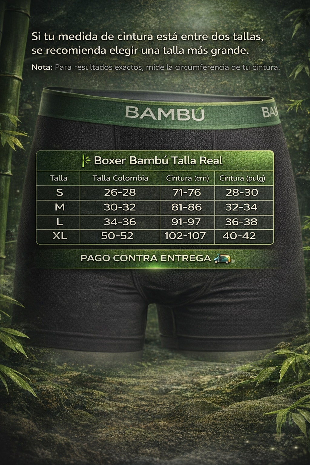 Boxer bambú pack regalo