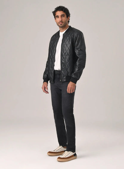 Chaqueta de cuero Premium con forro térmico + envio grátis + regalo