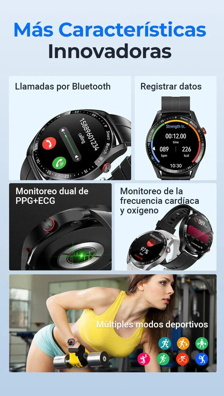 HW8 Elite Series — Smartwatch Premium + Auriculares + Envio Gratis Hoy