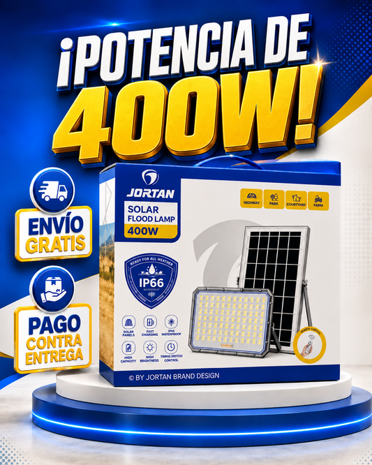 Reflector Solar 400W Ultra Potente Trabajo Continuo + ENVIO GRATIS + REGALO