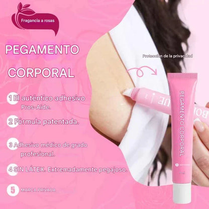 Pegamento adhesivo corporal