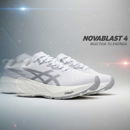 Tenis Novablast azul, amortiguación FF Blast+