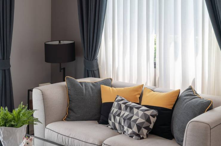2 Cortinas Blackout Anti Luz incluye 2 velos Gratis 🤩MEDIDAS [280 ancho x 220 largo]ELIGE TU COLOR